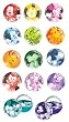 Disney Mickey Mouse Bouncing Balls - Lot of 14