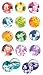 Disney Mickey Mouse Bouncing Balls - Lot of 14