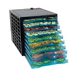 Lightweight Beef and Raw Food Dehydrator – 10 Trays