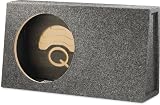 Q-Logic 12T65SM 12-Inch Sealed Enclosure For Shallow Mount Woofers (Single)