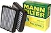 Mann-Filter CUK 20 000-2 Cabin Filter with Activated Charcoal for select  Mercedes-Benz models -Set of 2
