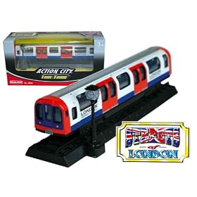 Action City London Tube Train