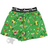 Taz Green Golf Boxer Shorts for Boys