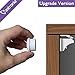 astronia Baby Safety Magnetic Cabinet Locks - No Tools Or Screws Needed, No Damage to your Furniture, (apply to your cabinets /cupboard/ drawers) 4 Locks + 1 Key