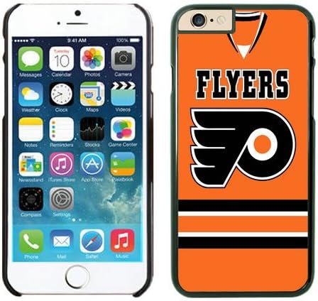 iPhone 6s(4.7) Hard Case Covers-NHL Philadelphia Flyers iPhone 6s(4.7) Case-High Impact Heavy Duty Shockproof/Black
