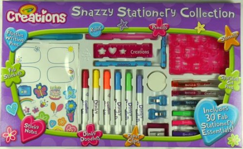 Childrens Toyshop  Toys : Crayola Creations Snazzy Stationery Collection