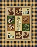 Timberland Throw 60x50w Brown/multi