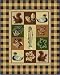 Timberland Throw 60"x50"w Brown/multi