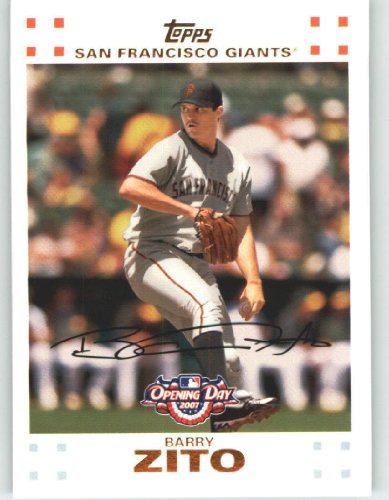 2007 Topps Opening Day #27 Barry Zito - San Francisco Giants (Baseball Cards)