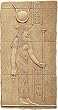 Isis Holding Papyrus Scepter Small Relief