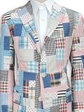 Boy's Multi Patchwork Blazer