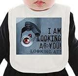 CCTV What Are You Looking At ネクタイを有する有機ビブ Medium