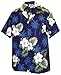 Pacific Legend Boys White Hibiscus Monstera Shirt
