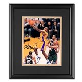 Andrew Bynum Los Angeles Lakers - Layup - Framed Autographed 8x10 Photograph