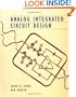 Analog Integrated Circuit Design