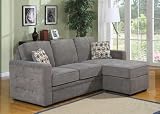New 2Pc Contemporary Fabric Sectional Sofa #AC-LUCAS