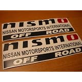 Nissan NISMO OFF ROAD BLACK decal sticker OEM replica w  FREE Sakari Graphics Decal by Nissan