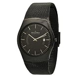Skagen Men's 902XLSBB Black Label Black-On-Black Steel Watch