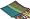 Purple-Green-Aqua Multicolor