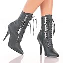 PleaserUSA High Heel Ankle Boots Seduce-1030