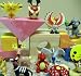 Pokemon 34 Piece Playset with 10 Adventure Building Blocks, 20 Different Assorted Pokemon Characters Ranging from 1" to 3" (No Duplicates), and 4 Pokemon 2" Buttons_s-4