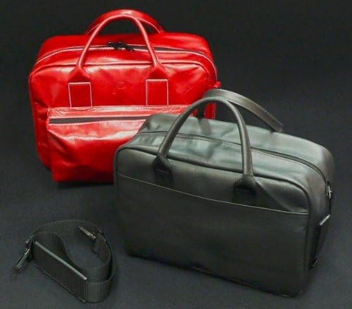 Professional Case - Leather Multipocket Medbag - Standard (14" x 6" x 10") - Burgundy