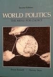 World politics : the menu for choice