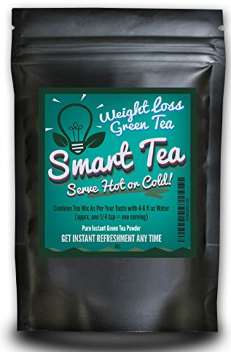 Smart Tea Instant Green Tea Powder - Pure Antioxidant Green Tea - no Fillers, Additives or Artificial Ingredients of Any Kind (4 oz)