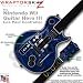 Abstract 01 Blue Skin by WraptorSkinz TM fits Nintendo Wii Guitar Hero III (3) Les Paul Controller (GUITAR NOT INCLUDED)