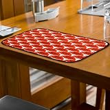 NCAA Texas Longhorns 4-Pack Collegiate Placemats