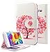Samsung Galaxy Prevail LTE Case,Samsung Galaxy Core Prime Case,Nagebee -Design Dual-Use Flip PU Leather Fold Wallet Pouch Case case Premium Leather Wallet Flip Case for Samsung Galaxy Prevail LTE / Samsung Galaxy Core Prime (Wallet Butterfly tree)