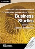 Cambridge International AS and A Level Business Studies Teacher's Resource CD-ROM (Cambridge International Examinations)