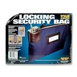 MMF 7 Pin Locking Security Bag for Valuables and Night Deposit, with Key Lock (233110808)