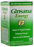 Alan James Ginsana All-Natural Energizer -- 105 Softgels