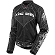 Icon Contra Speed Queen Women's Textile On-Road Racing Motorcycle Jacket - Black