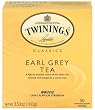 Twinings Earl Grey Tea, Tea Bags, 50-Count Boxes (Pack of 6)