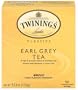Twinings Earl Grey Tea, Tea Bags, 50-Count Boxes (Pack of 6)