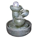 Rainbow Ball Stone Fountain- 10.5