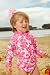 Sun Emporium Langarm-Shirt UPF 50+, rosa/weiss gemustert