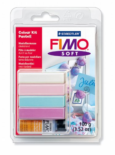 Staedtler 8025 01 L1 - Fimo soft Colour Kit pastell Preisvergleich