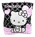 Hello Kitty Black Tote Bag - Pink Hearts