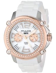 MULCO Womens MW2-28086S-013 Analog Chronograph Swiss Watch