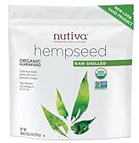Nutiva Organic Shelled Hempseed (Stand-up Pouch), 19 Ounce (May receive new packaging)