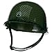 Childrens Green Army Helmet Costume Accessory