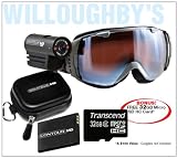 Contour GPS Full HD Helmet Camera 1400 + FREE! Contour 3200 VholdR Carrying Case (Black) + FREE! Contour 2350 ContourHD Battery + FREE! Transcend 32GB Ultra High Speed Memory Card Bundle + FREE! Veho 360 Portable Capsule Speaker