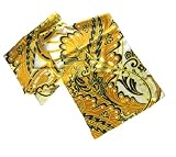 Paisley & Pods w/Gray - Pangborn Design Scarf 11014