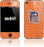 Skinit Detroit Tigers- Alternate Solid Distressed Vinyl Skin for Apple iPhone 4 / 4S