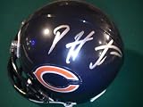 DEVIN HESTER SIGNED AUTOGRAPHED CHICAGO BEARS MINI HELMET COA + HOLOGRAM