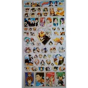  Anime Hitman Reborn and Characters Sticker Sheet #1