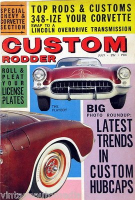 Latest Trends in Custom Hubcaps - July, 1961